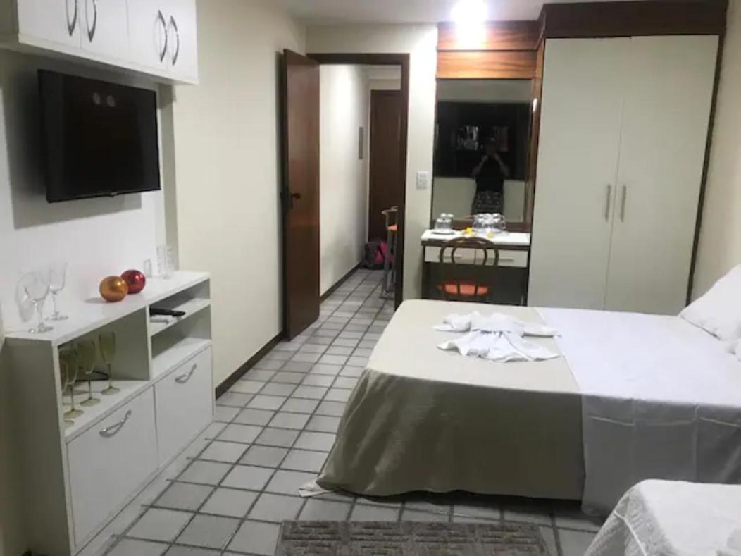 Flat Incrivel 811 - Aconchego E Vista Para O Mar 维拉维尔哈 外观 照片